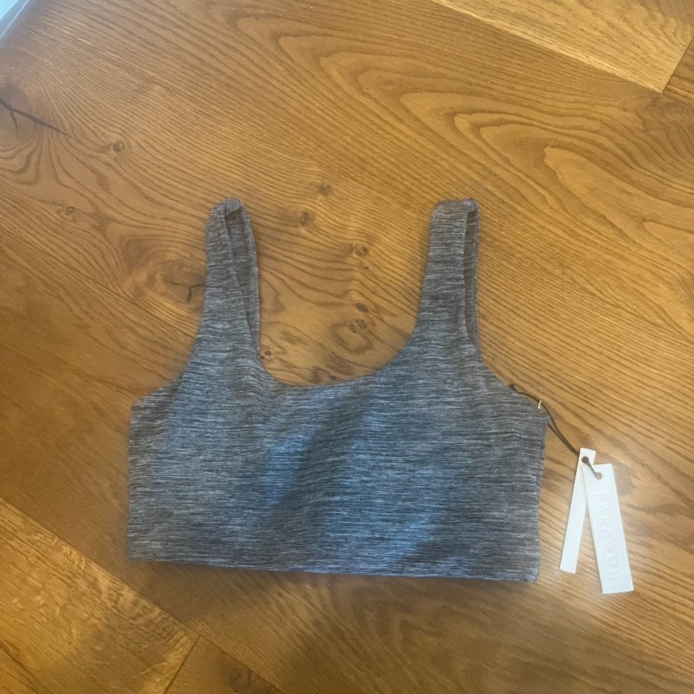 Paragon- Reluna Dip Bra, Grey Static, Small